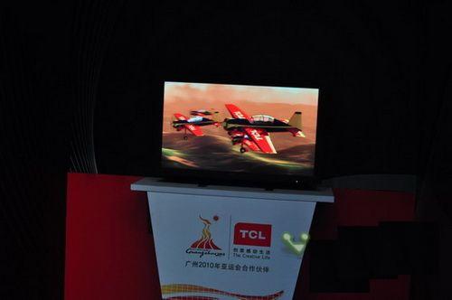 TCL 3D電視閃亮CEF，3D電視在2010真的“火”了