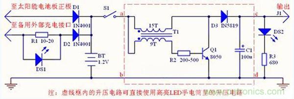 微型太陽能供電板DIY，給手電筒收音機(jī)供電