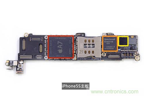 土豪金iPhone 5S拆解：內(nèi)部結(jié)構(gòu)升級，維修難度增加