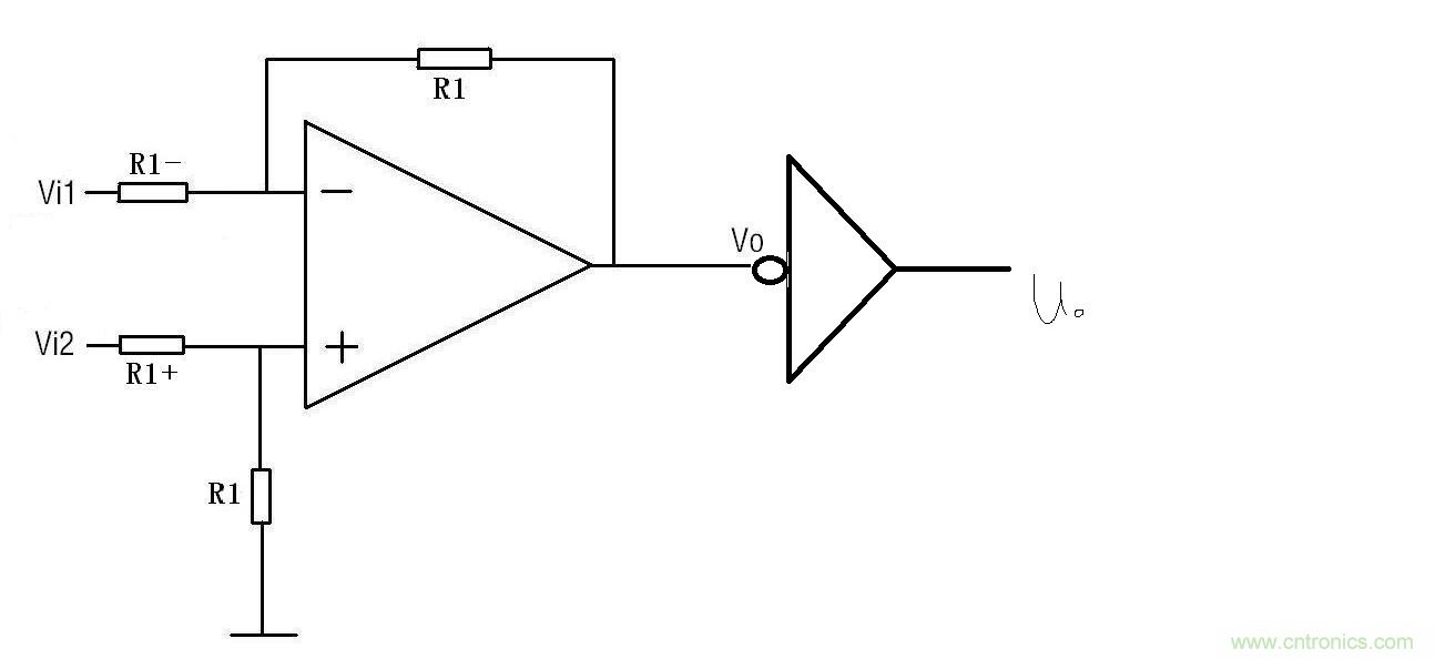 差動(dòng)放大電路，差動(dòng)放大電路圖