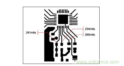 一個(gè)緊湊的PCB布局，寄生效應(yīng)會(huì)對(duì)電路產(chǎn)生影響。