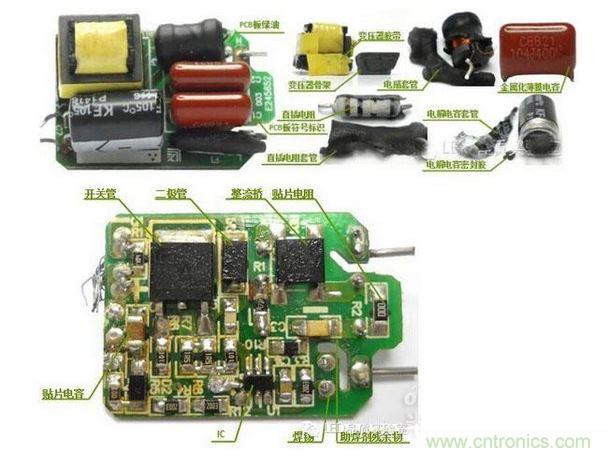 LED電源檢測(cè)物料圖片