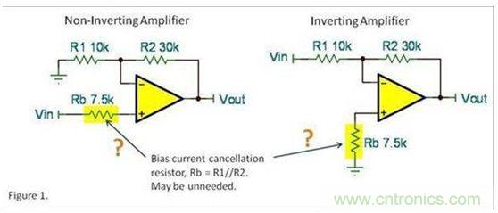 輸入偏置電流真的能消除電阻？專(zhuān)家為你解惑