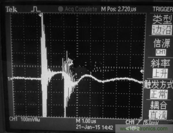 高人指點：反激初級電流波形異常如何解決？