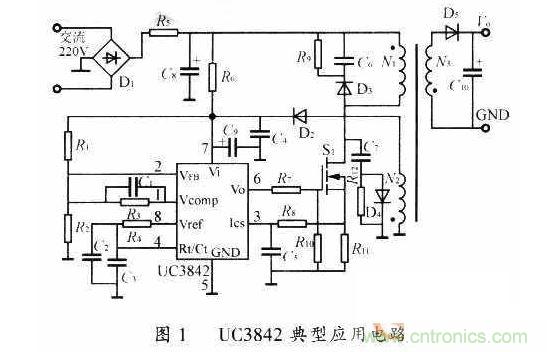 UC3842的典型應(yīng)用