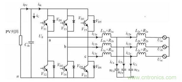 三相并網(wǎng)逆變器并網(wǎng)拓?fù)浣Y(jié)構(gòu)