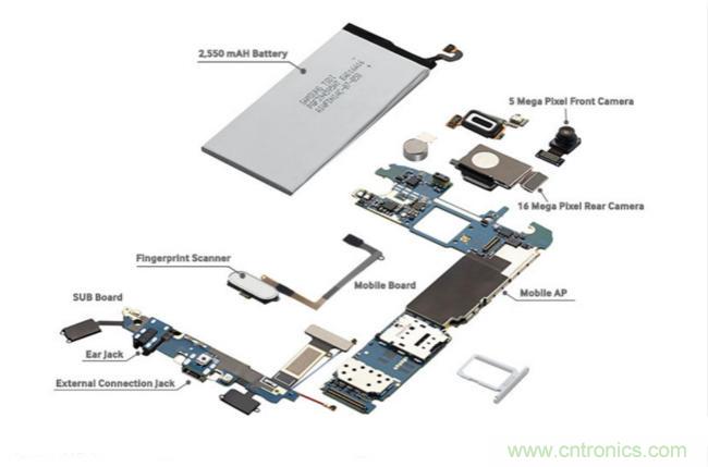 拆解三星Galaxy S6/S6 Edge，網(wǎng)友大呼“有料”！