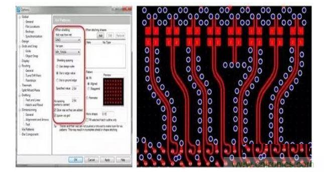 PCB 設計工具如果能夠控制共面波導和波導過孔的創(chuàng)建，將有助于顯著減少設計錯誤和縮短設計時間。