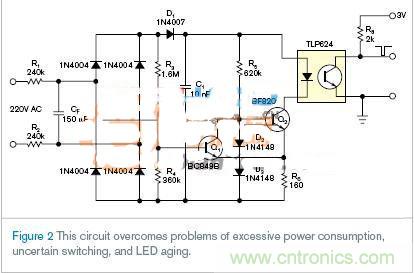 新一代LED光耦電路設(shè)計(jì)，改進(jìn)老化和能耗