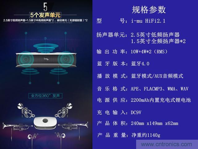 創(chuàng)意無限，品味好聲音！幻響小貝HIFI 2.1震撼來襲