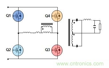 相移零電壓開(kāi)關(guān)全橋DC/DC轉(zhuǎn)換器中的MOSFET行為