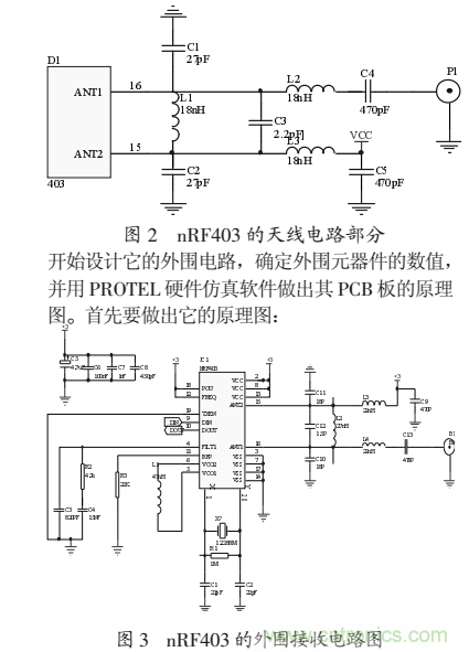 基于NRF403的無線傳感器網(wǎng)絡數(shù)據(jù)接收電路設(shè)計