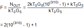 現(xiàn)代無(wú)線(xiàn)電接收機(jī)的系統(tǒng)噪聲系數(shù)分析