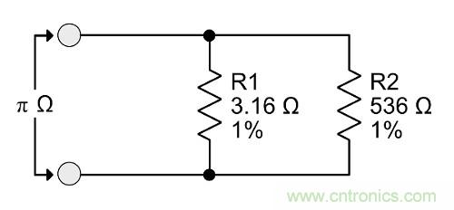 πΩ,1/(2π),eΩ等非標(biāo)準(zhǔn)電阻有哪些"妙用"？