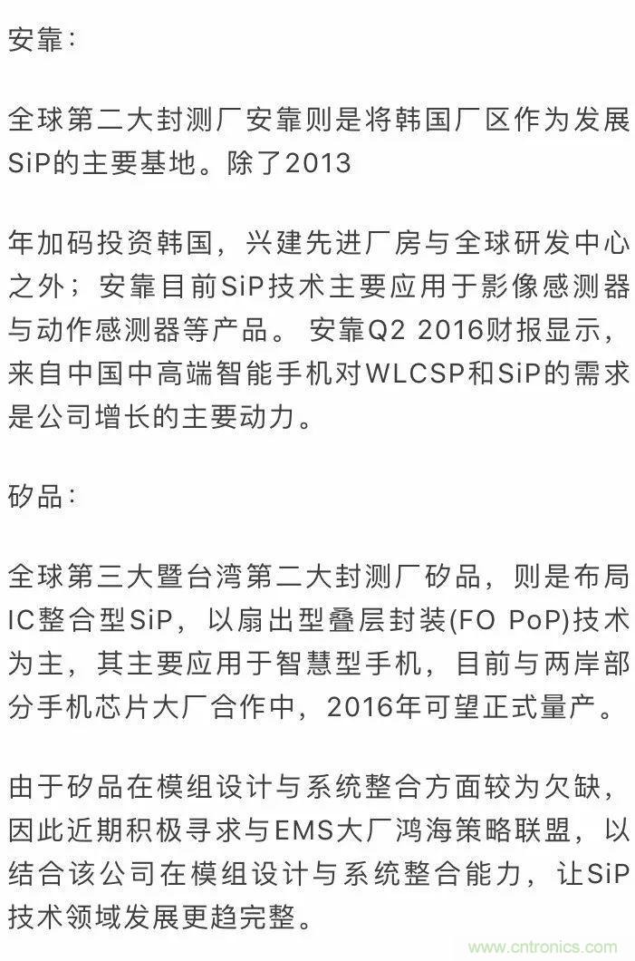 一文看懂SiP封裝技術