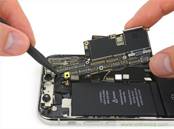 蘋(píng)果iPhone X iFixit拆解報(bào)告：雙層主板+雙單元電池