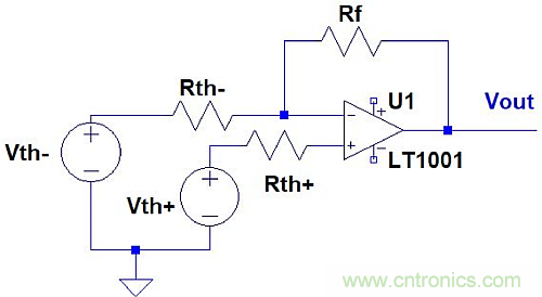 計(jì)算各種運(yùn)放電路的輸出失調(diào)