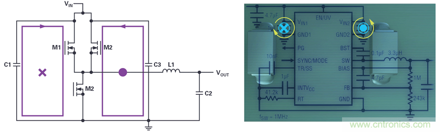 是否可以將低EMI電源安裝到擁擠的電路板上？