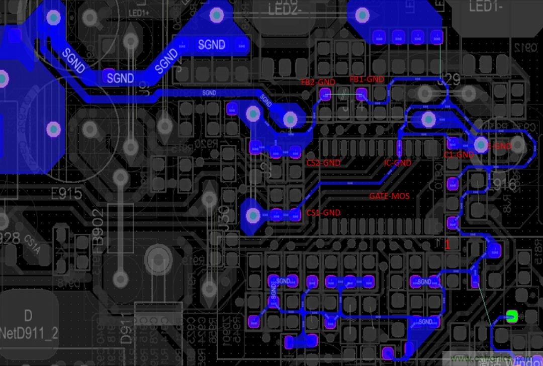 分析開(kāi)關(guān)電源與IC控制器的PCB設(shè)計(jì)