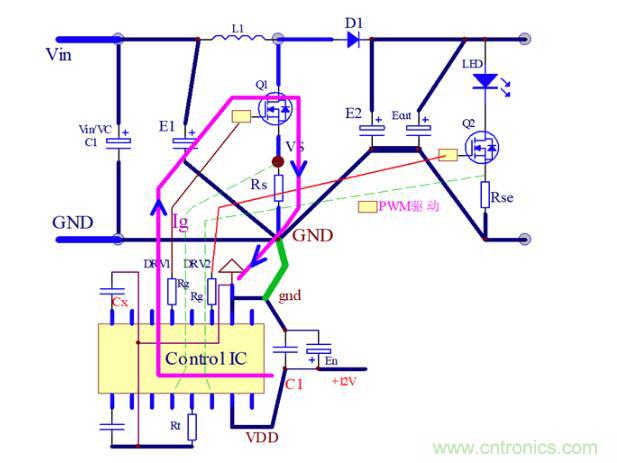 非隔離IC控制器系統(tǒng)的PCB設(shè)計(jì)分析