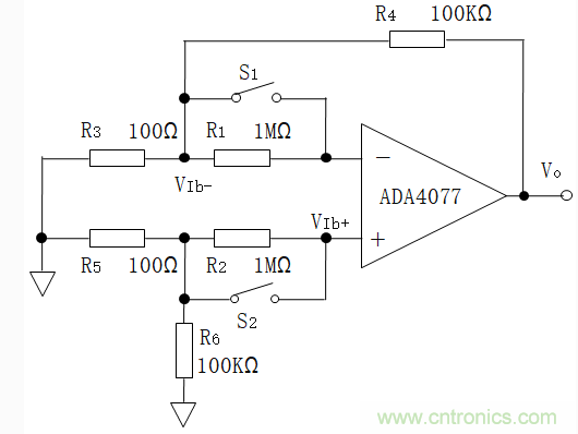 解析一種便于實(shí)現(xiàn)的放大器偏置電流Ib測(cè)量方法與仿真