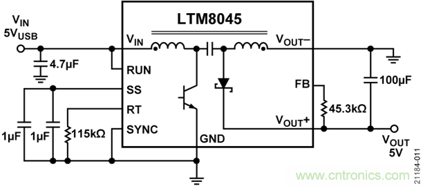 USB供電、915MHz ISM無(wú)線電頻段、具有過(guò)溫管理功能的1W功率放大器