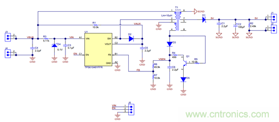 寬輸入電壓、高效率、5V&250mA輸出反激變流器設(shè)計(jì)