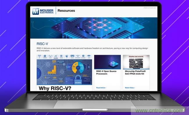 貿(mào)澤電子發(fā)布全新RISC-V資源頁面