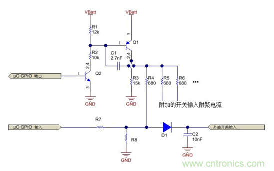 多開關(guān)檢測(cè)接口：為實(shí)現(xiàn)更小型、更高效設(shè)計(jì)集成化功能