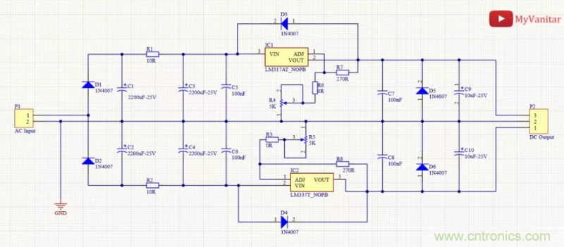 怎樣構建可調(diào)線性AC-DC電源供用戶自由調(diào)節(jié)？