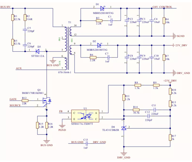 開關(guān)電源中的局部放電