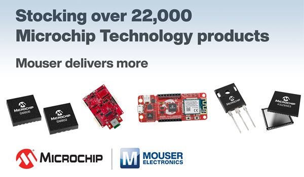 貿(mào)澤備貨豐富多樣的Microchip Technology產(chǎn)品組合