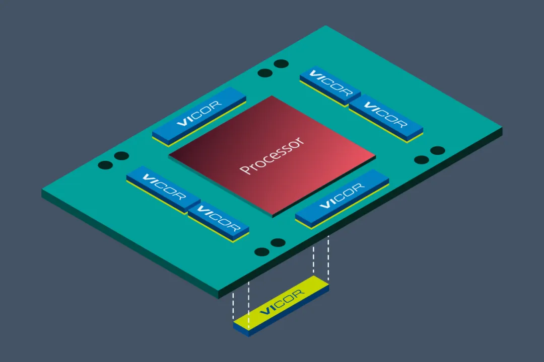 Vicor 電源模塊與垂直供電架構(gòu)相結(jié)合，為 GenAI 提供高效供電方法