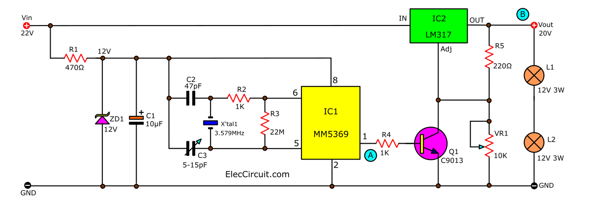 如何使用LM317作為開(kāi)關(guān)來(lái)打開(kāi)和關(guān)閉電源負(fù)載