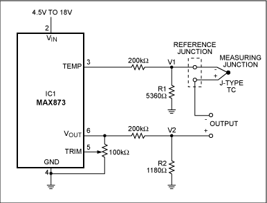 如何利用電壓基準補償熱電偶冷端？