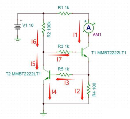 2個(gè)NPN三極管組成的恒流電路，如何工作？