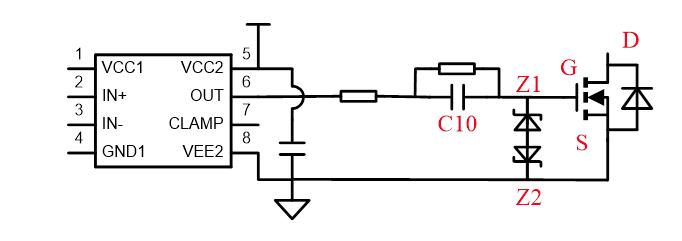 SiC MOSFET替代Si MOSFET,只有單電源正電壓時如何實現(xiàn)負壓？