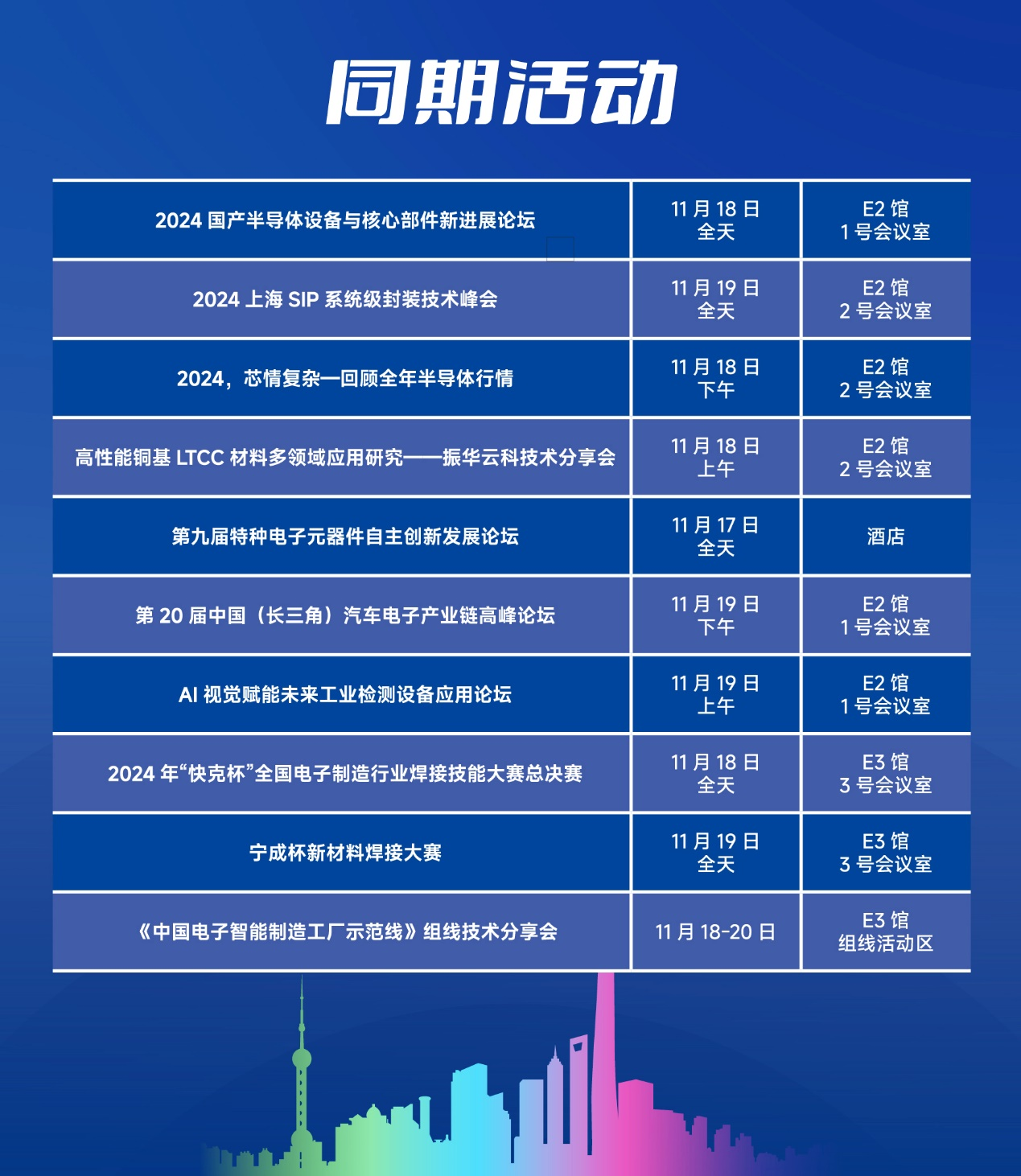 第104屆中國電子展精彩內(nèi)容搶先看，11月上海與您相約！