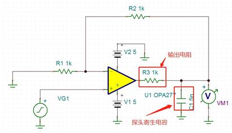 運算放大電路振鈴產(chǎn)生的原因及解決方法