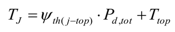 功率器件熱設(shè)計(jì)基礎(chǔ)（十三）——使用熱系數(shù)Ψth(j－top)獲取結(jié)溫信息